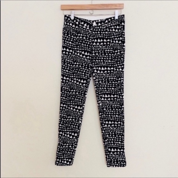 Stella McCartney Black and white Print skinny Jeans SZ 25 - Picture 4 of 7